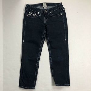 True Religion Skinny Capri Jeans Size 25